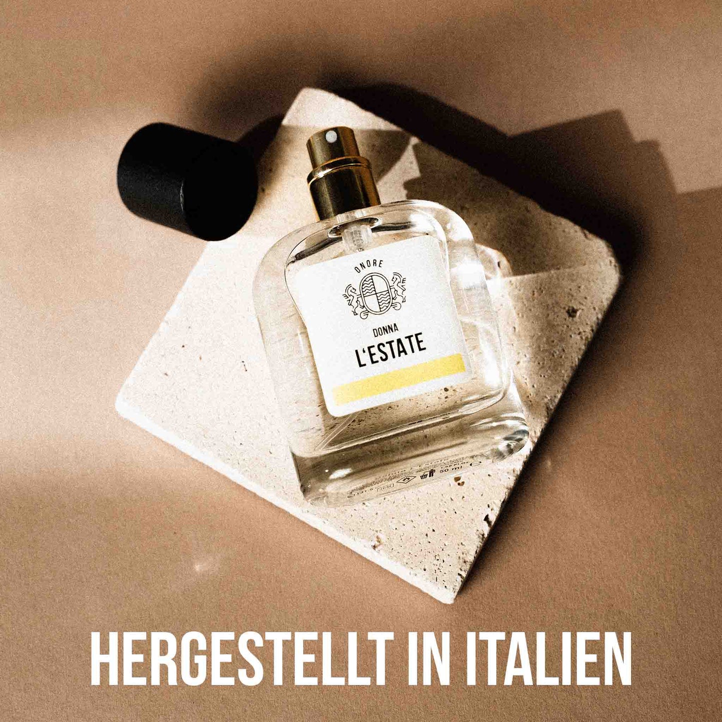 Onore Damen-Parfum L’Estate – sommerlicher Duft voller Lebensfreude.