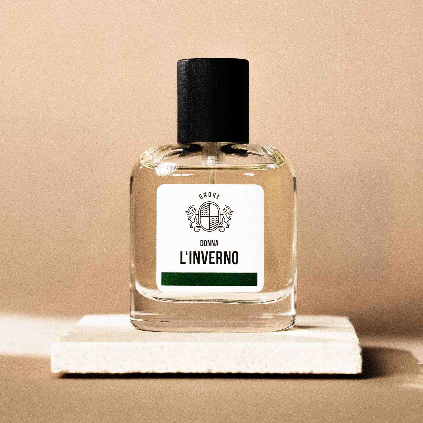 Onore Damen-Parfum L’Inverno – intensiver Winterduft mit kühler Eleganz.