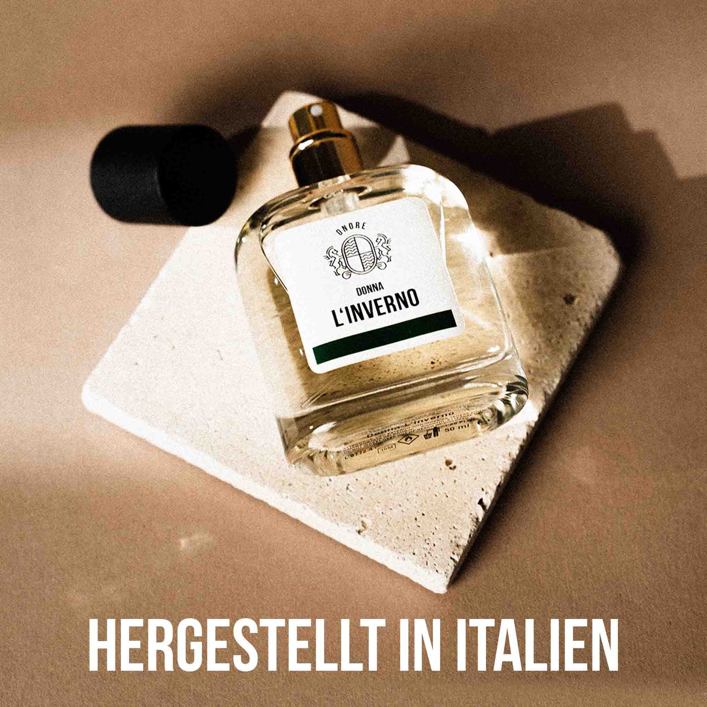 Onore Damen-Parfum L’Inverno – edler Duft mit winterlicher Duftnote.