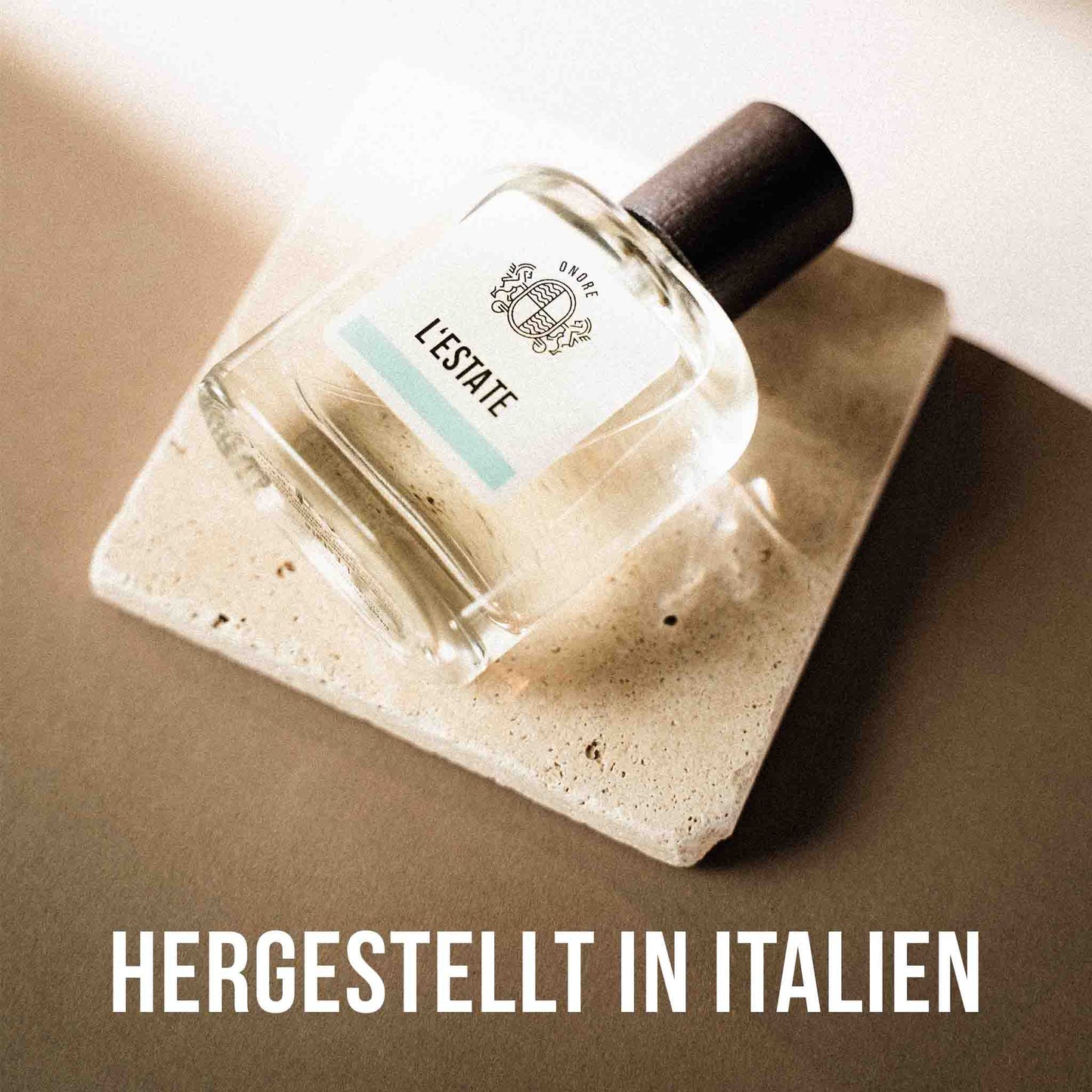 Onore Parfum L’Estate – traditionell in Italien komponiert und abgefüllt.
