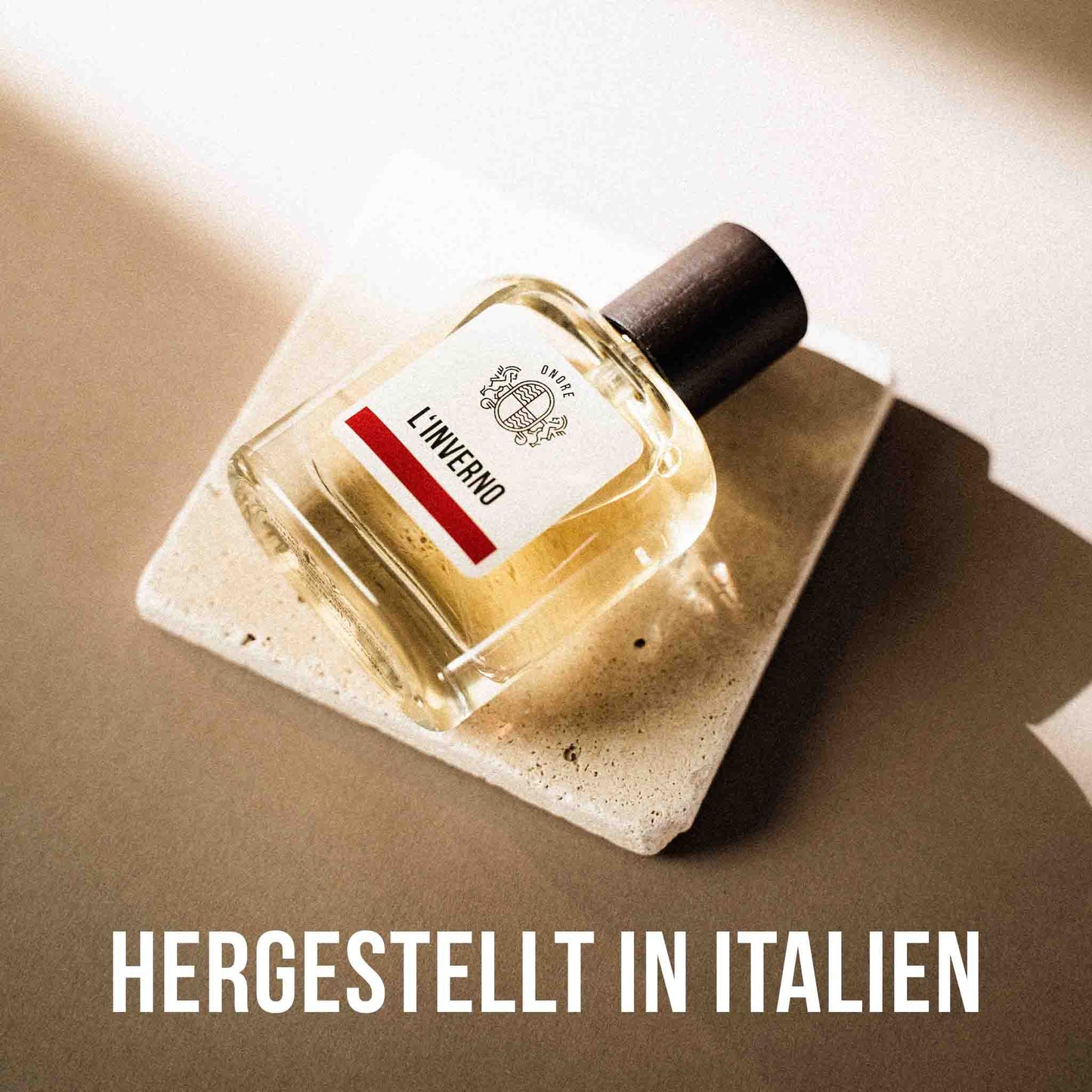 Onore Parfum L’Inverno – in Italien handabgefüllt mit natürlichen Duftstoffen.
