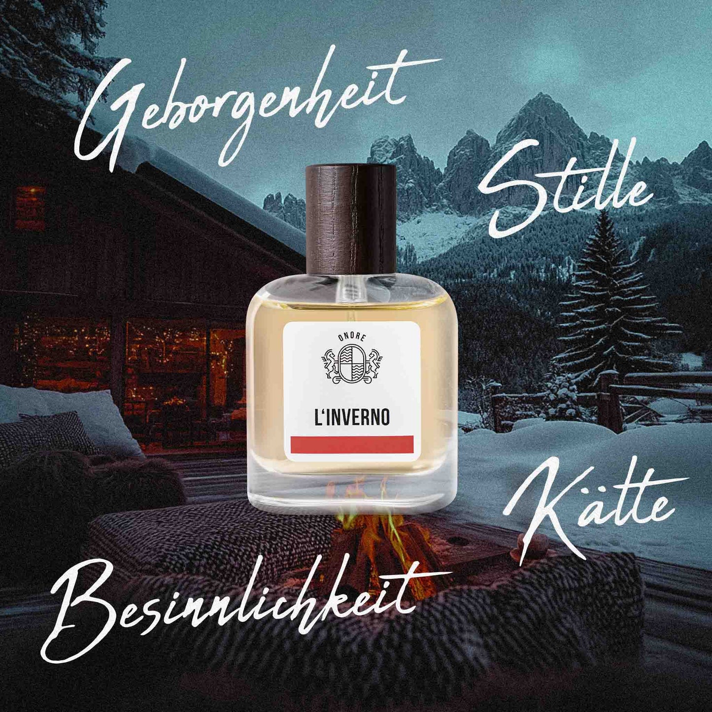 Onore L’Inverno Parfum – ein Parfum voller Ruhe, Tiefe und innerer Stärke.