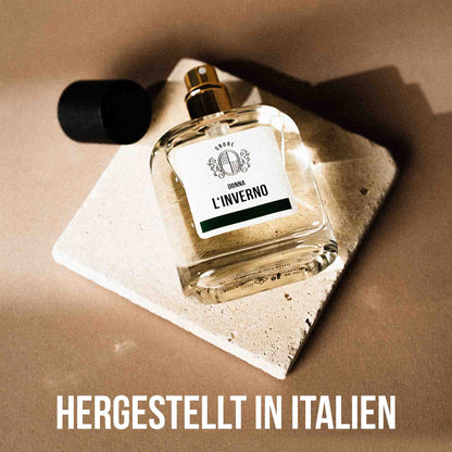 Onore Damen-Parfum L’Inverno – edler Duft mit winterlicher Duftnote.